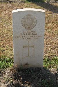 Ismailia War Memorial Cemetery - Yaw, Henry William Fitzgerald